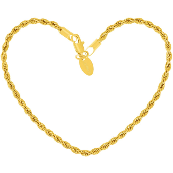 3mm Rope Chain Bracelet | Lifetime Jewelry