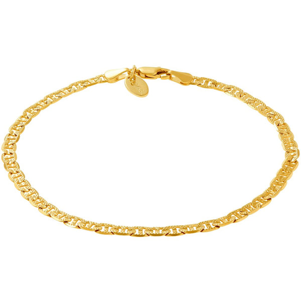 4mm Mariner Link Chain Anklet | Lifetime Jewelry