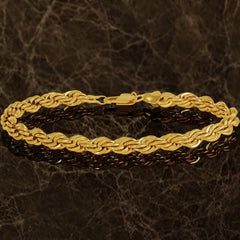 Gold-plated-7mm-Rope-Chain-Bracelet_