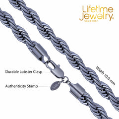 10mm Rope Chain Necklace