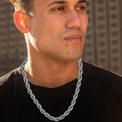 10mm Rope Chain Necklace