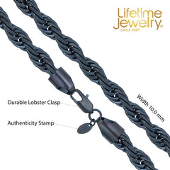 10mm Rope Chain Necklace