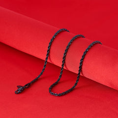 3mm-Diamond-Cut-Rope-Chain-Black
