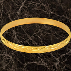 Gold Plated 6.5mm Bangle Bracelet