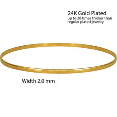 Smooth Bangle Bracelet