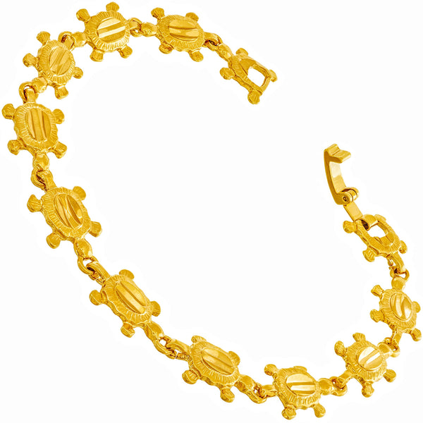 Lucky Turtle Charm Bracelet