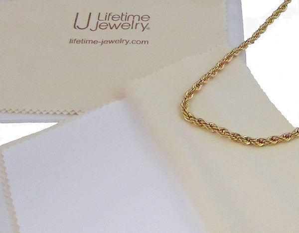 Polishing Cloth New and Improved Professional Cleaner for Gold or Rhodium Plated Jewelry
