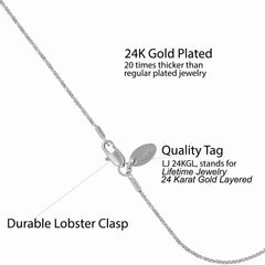 Twisted Box Chain Anklet White Gold