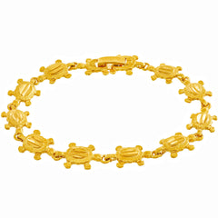 Lucky Turtle Charm Bracelet