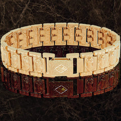 Virgen de Guadalupe Link Bracelet