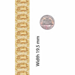 Virgen de Guadalupe Link Bracelet