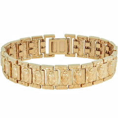 Virgen de Guadalupe Link Bracelet