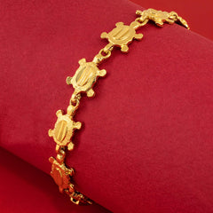 Lucky Turtle Charm Bracelet