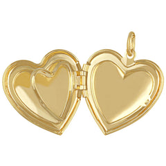 Gold Plated Antique Heart Locket Necklace