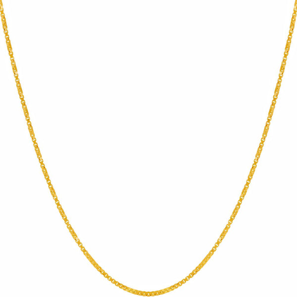 1.2mm Twisted Box Chain Necklace