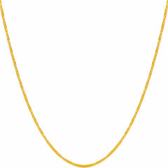 1.2mm Twisted Box Chain Necklace