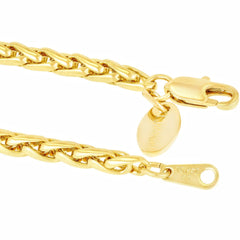 Gold Plated 3.5mm Ponytail Anklet