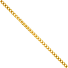 Gold Plated 5mm Gold Cuban Link Bracelet