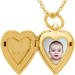 Gold Plated Tiny Heart Locket