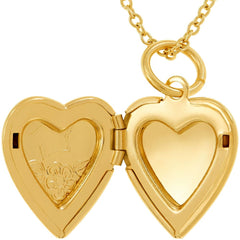 Gold Plated Tiny Heart Locket