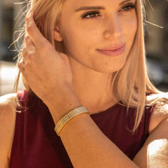 Princess Cut Cubic Zirconia Classic Tennis Bracelet