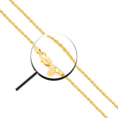 Gold Plated Jesus Pendant with Cubic Zirconia, Cross Necklace with durable lobster clasp