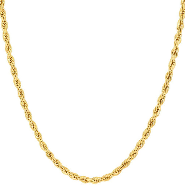 Gold Plated 2mm Rope Chain