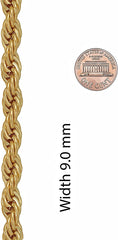 9mm Rope Chain