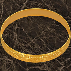 Gold Plated 10mm Bangle Bracelet