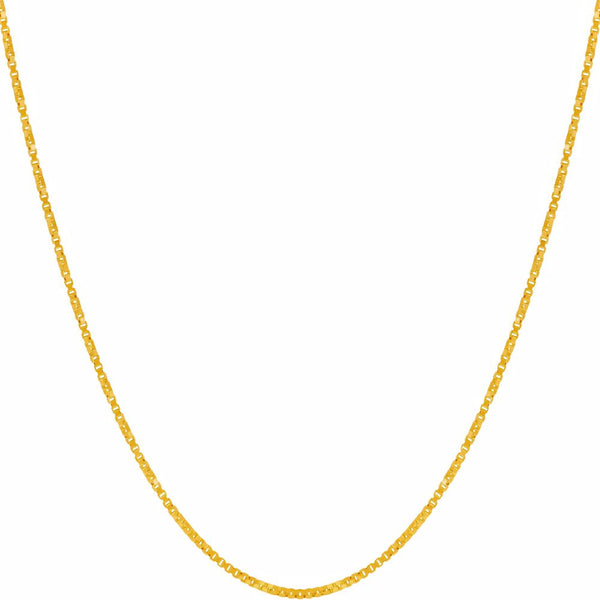 1.2mm Twisted Box Chain Necklace