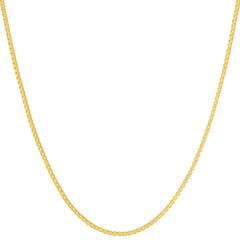 Gold Plated 1.4mm Box Chain