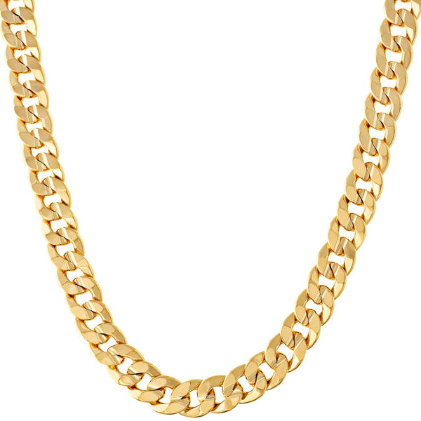 Gold plated 6mm Cuban Link Chain Necklace